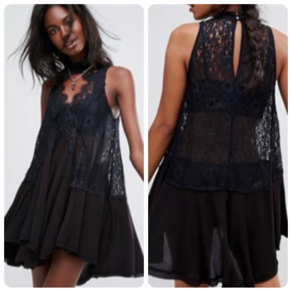 Free People Rhythm of the Night Tunic Dress